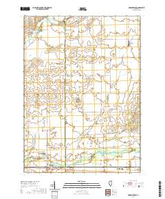 Garden Prairie 2021 topographic map thumbnail