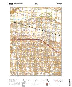 Geneseo 2021 topographic map thumbnail