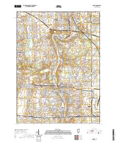 Geneva 2021 topographic map thumbnail