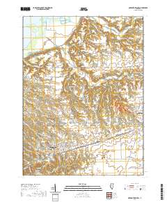 Germantown Hills 2021 topographic map thumbnail