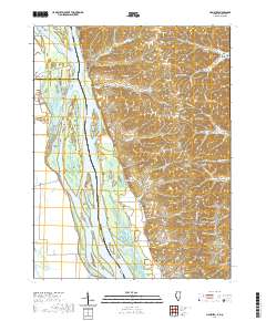 Hamburg 2021 topographic map thumbnail