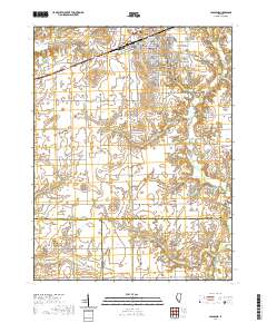 Highland 2021 topographic map thumbnail