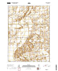Hooppole 2021 topographic map thumbnail