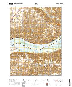 Illinois City 2021 topographic map thumbnail