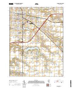 Jacksonville 2021 topographic map thumbnail