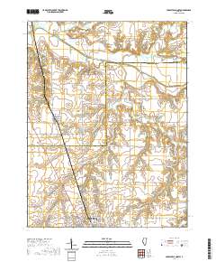 Jerseyville North 2021 topographic map thumbnail