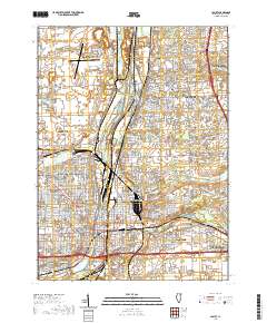 Joliet 2021 topographic map thumbnail
