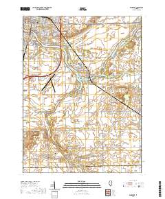 Kankakee 2021 topographic map thumbnail