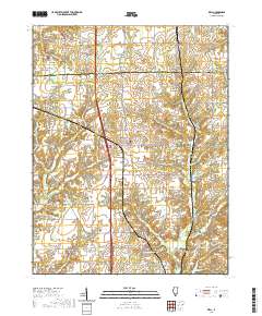 Kell 2021 topographic map thumbnail