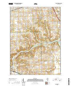 Kishwaukee 2021 topographic map thumbnail