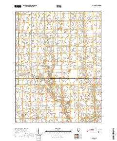 La Place 2021 topographic map thumbnail
