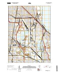 Lake Calumet 2021 topographic map thumbnail
