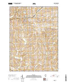 Lanark 2021 topographic map thumbnail