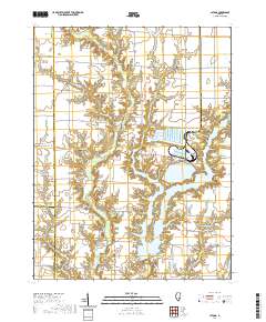 Latona 2021 topographic map thumbnail