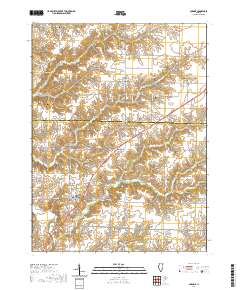 Loraine 2021 topographic map thumbnail