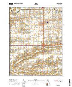 Lynnville 2021 topographic map thumbnail