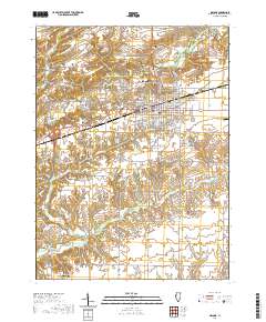 Macomb 2021 topographic map thumbnail