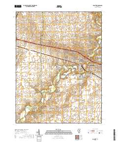 Mahomet 2021 topographic map thumbnail