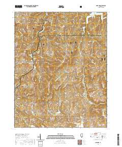Makanda 2021 topographic map thumbnail