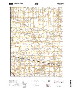 Maple Park 2021 topographic map thumbnail