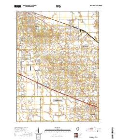 Marengo South 2021 topographic map thumbnail