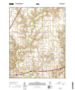 Marine 2021 topographic map thumbnail