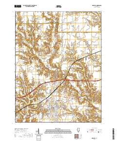 Marshall 2021 topographic map thumbnail