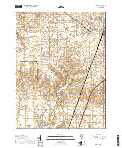 Mattoon West 2021 topographic map thumbnail
