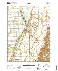 Meredosia 2021 topographic map thumbnail