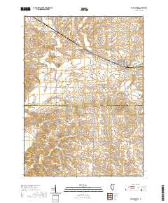Milledgeville 2021 topographic map thumbnail