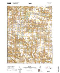 Millstadt 2021 topographic map thumbnail
