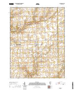 Minier 2021 topographic map thumbnail