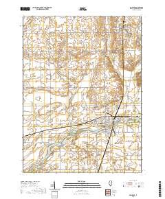 Momence 2021 topographic map thumbnail
