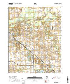 New Athens East 2021 topographic map thumbnail