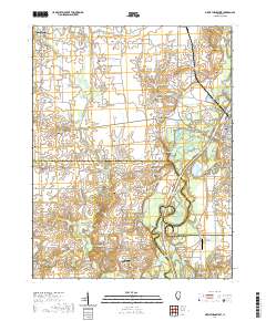 New Athens West 2021 topographic map thumbnail