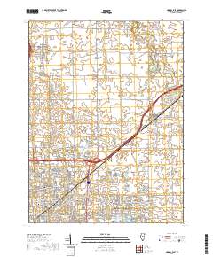 Normal East 2021 topographic map thumbnail