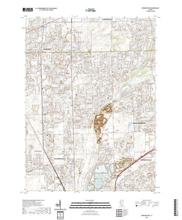 Normantown 2021 topographic map thumbnail