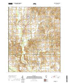 Norris City 2021 topographic map thumbnail