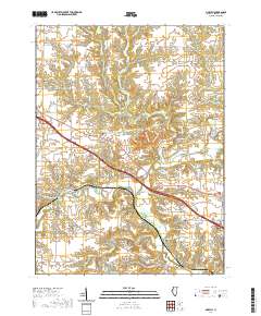 Oak Hill 2021 topographic map thumbnail