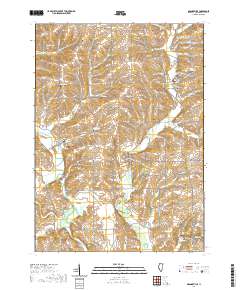 Orangeville 2021 topographic map thumbnail