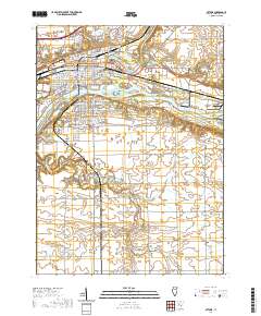 Ottawa 2021 topographic map thumbnail