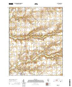 Patoka 2021 topographic map thumbnail