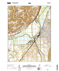 Pekin 2021 topographic map thumbnail