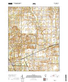 Percy 2021 topographic map thumbnail