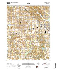 Pinckneyville 2021 topographic map thumbnail