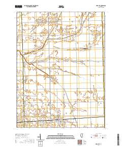 Piper City 2021 topographic map thumbnail