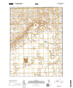 Piper City NE 2021 topographic map thumbnail
