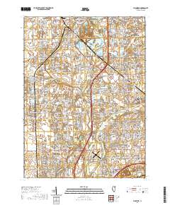Plainfield 2021 topographic map thumbnail