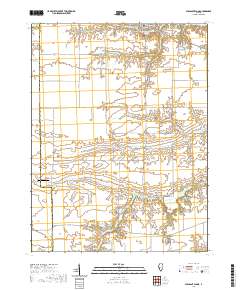 Pleasant Plains 2021 topographic map thumbnail