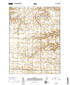 Roseville 2021 topographic map thumbnail
